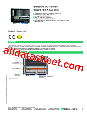 FB9224-PF0-A-0A0-00-0型号图片