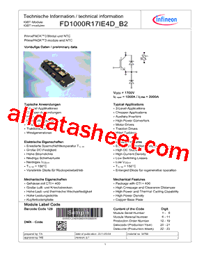 FD1000R17IE4D_B2型号图片