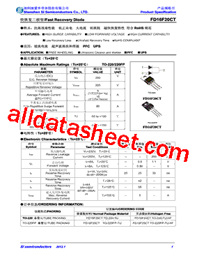 FD16F20CT型号图片