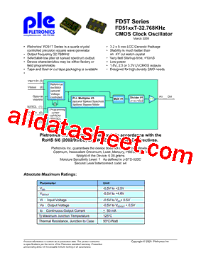 FD5110TLE-32.768K-T500型号图片