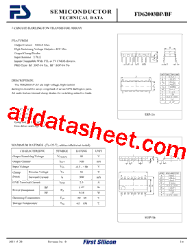 FD62003BP型号图片