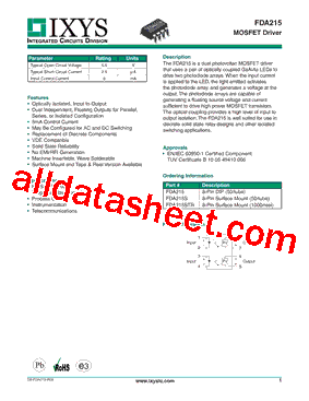 FDA215型号图片