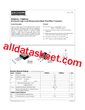 FDB603AL型号图片