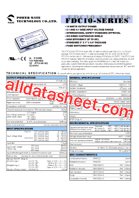 FDC10-48D15型号图片