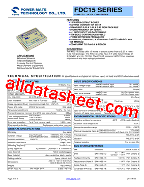 FDC15_14型号图片