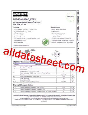 FDD10AN06A0_F085型号图片