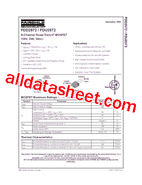 FDD2572型号图片