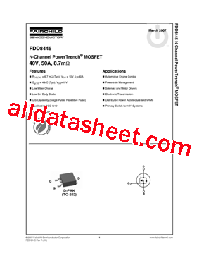 FDD8445型号图片