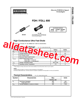 FDH600型号图片