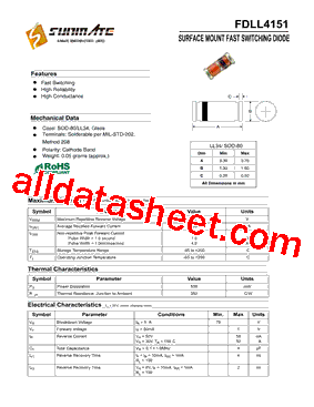 FDLL4151型号图片