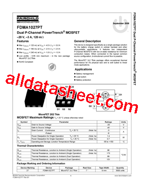 FDMA1027PT型号图片