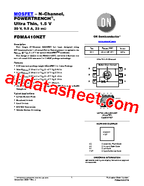 FDMA410NZT-F130型号图片