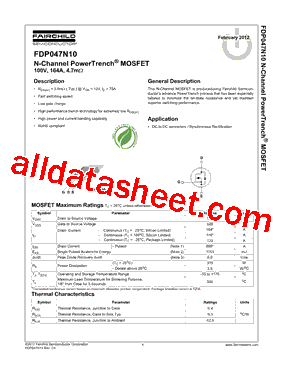 FDP047N10_12型号图片