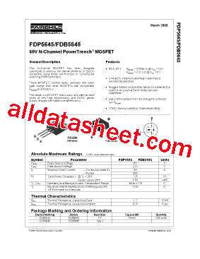 FDP5645型号图片