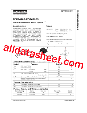 FDP6690型号图片