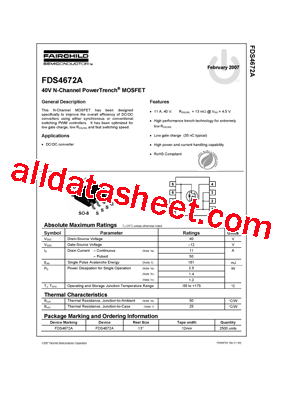 FDS4672A型号图片