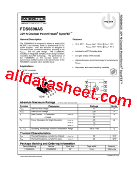 FDS6690AS型号图片