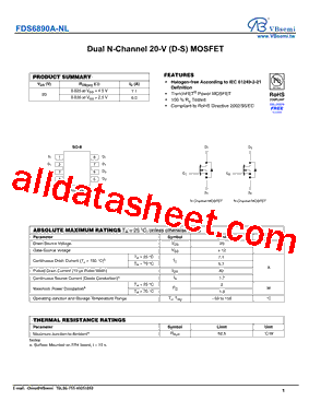 FDS6890A-NL型号图片