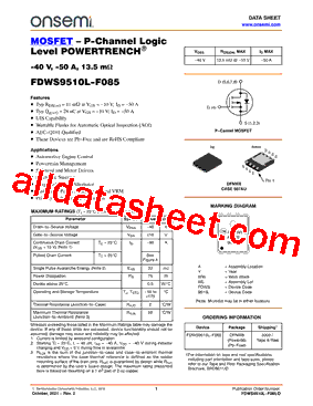 FDWS9510L-F085型号图片