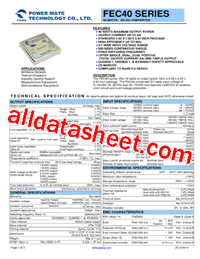 FEC40-24S3P3型号图片