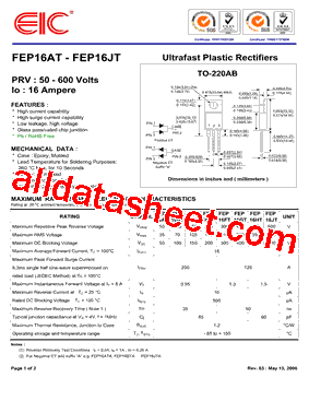 FEP16BT-E3/45型号图片