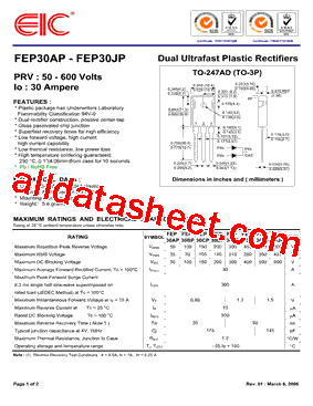 FEP16DP型号图片