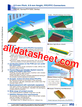 FH19C-15S-0.5SH(99)型号图片