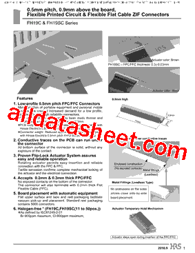 FH19SC-15S-0.5SH05型号图片