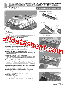 FH34SJ-4S-0.5SH50型号图片