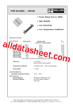 FHR2-7580型号图片