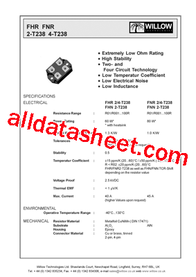 FHR2-T2381R1G型号图片