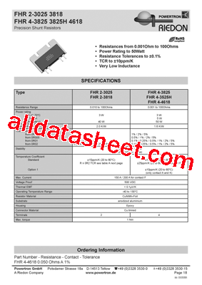 FHR4-3525H型号图片
