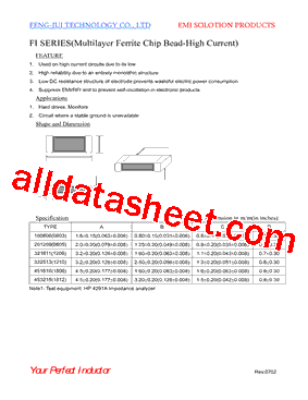 FI160808U600-3A型号图片