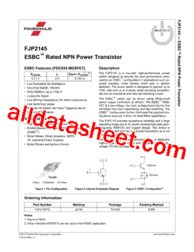 FJP2145TU型号图片
