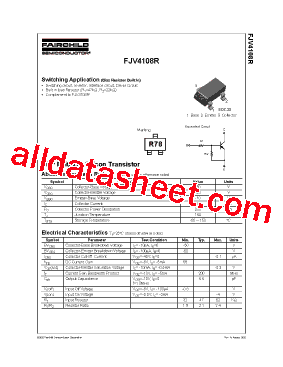 FJV4108R型号图片