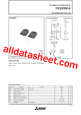 FK20SM-6型号图片