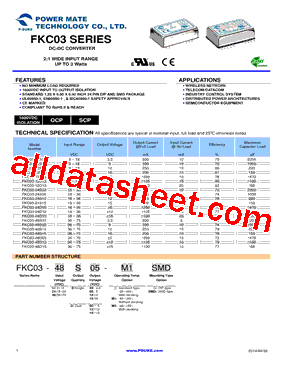 FKC03-12S05型号图片