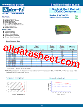 FKC10-48S15W型号图片