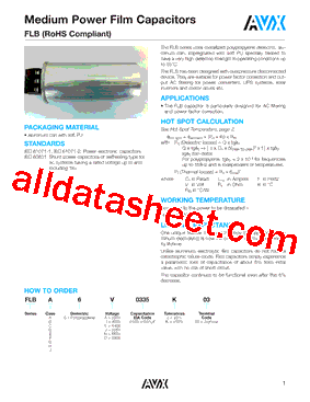 FLBB6J0776K03型号图片