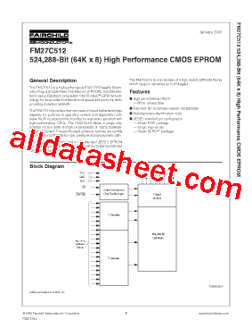 FM27C512VE150型号图片