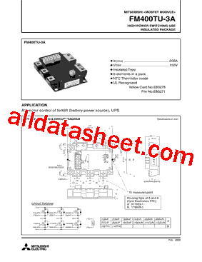 FM400TU-3A型号图片