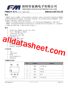 FM6211型号图片