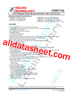 FM8P756DM型号图片