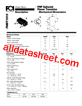 FMBT1015型号图片