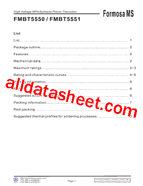 FMBT5551型号图片