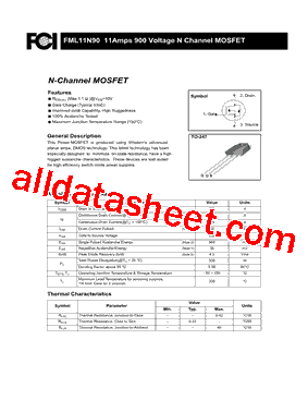 FML11N90型号图片