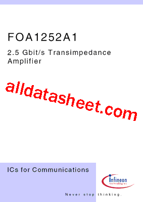 FOA1252A1型号图片