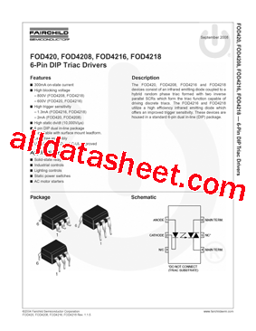 FOD4218TV型号图片