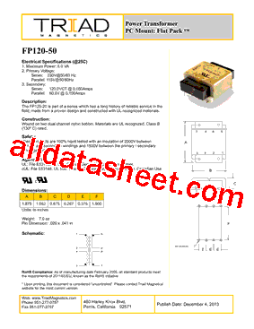 FP120-50型号图片