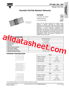 FP20014710R0F型号图片